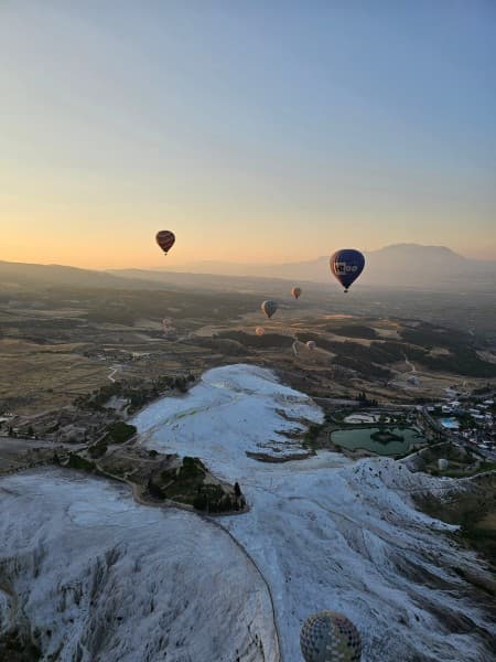 Pamukkale Hot Air Balloon Tour / Sunrise Experience | ®ExcursionMania