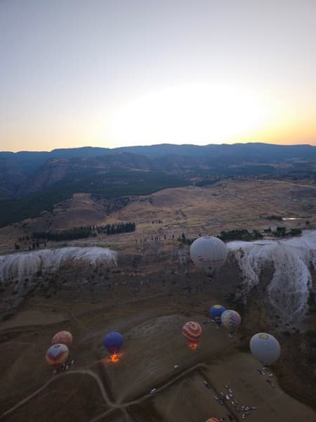 Pamukkale Hot Air Balloon Tour / Sunrise Experience | ®ExcursionMania