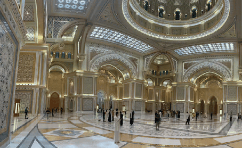 From Abu Dhabi: Grand Mosque Royal Palace and Etihad Tower | ®ExcursionMania - Image 3