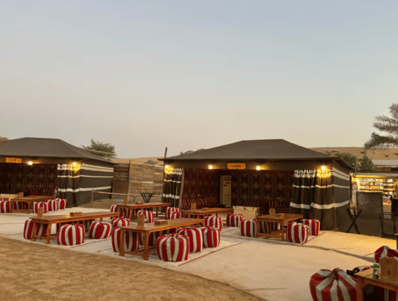 Dubai: Premium Safari, Camel Ride & Al Khayma Camp 3-Buffets | ®ExcursionMania