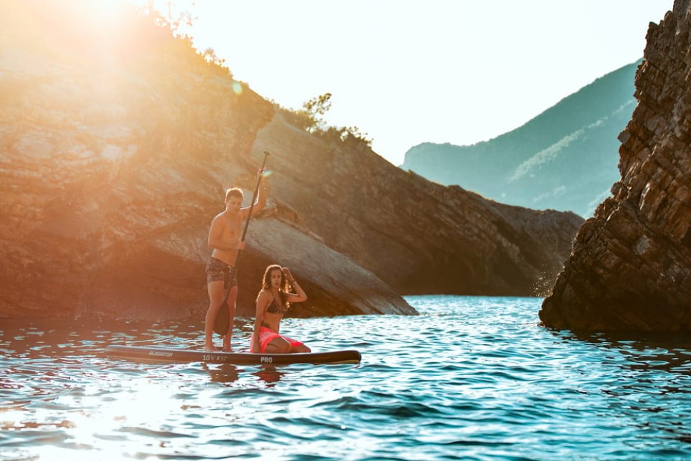 Budva: Kayak & Stand Up Paddle Board Rental