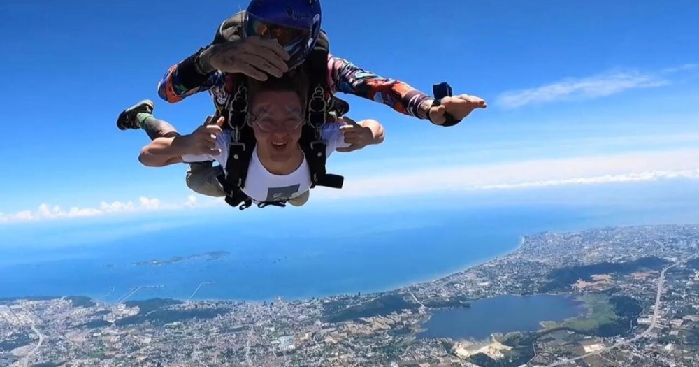 Pattaya: Skydiving with an Ocean View