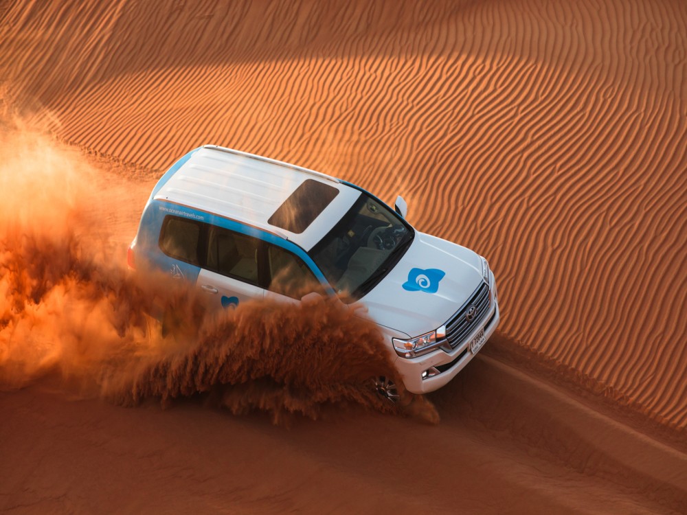 Dubai: Desert Safari Quad Bike Camel Ride & Al Khayma Camp