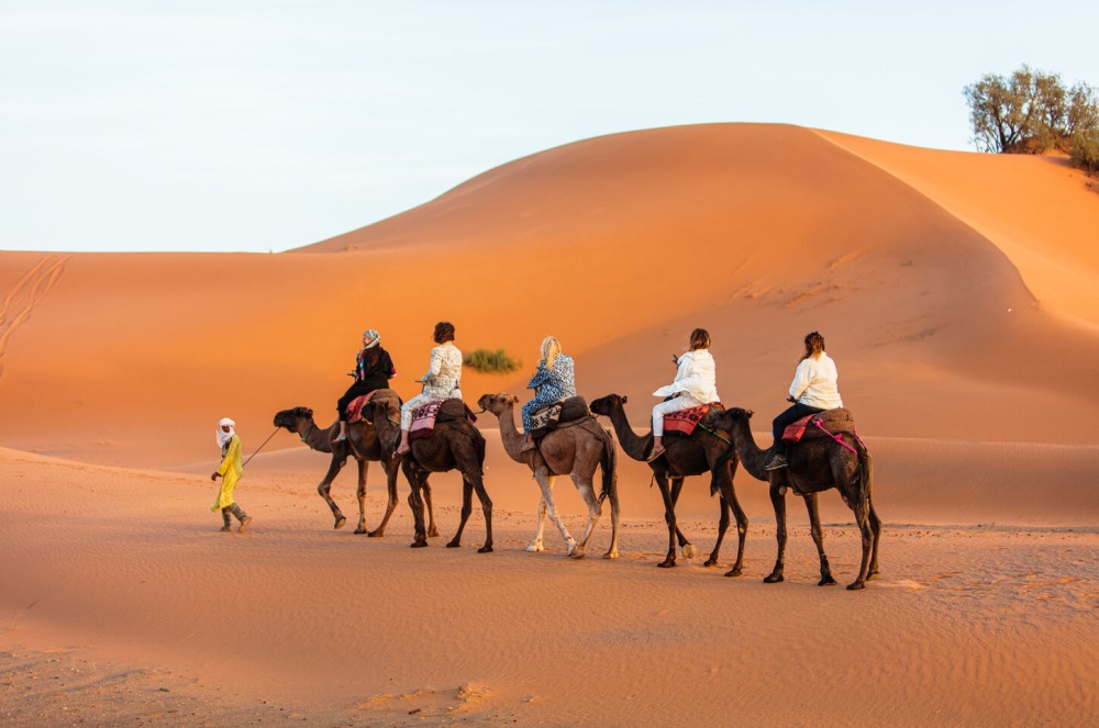 From Merzouga: Overnight In Luxury Camp With Dinner & Camel Ride