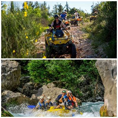 Kemer Rafting und ATV Safari – 2-in-1-Abenteuer