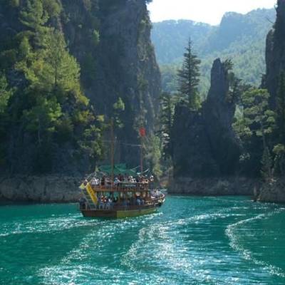 Antalya Grüne Schlucht Bootsfahrt