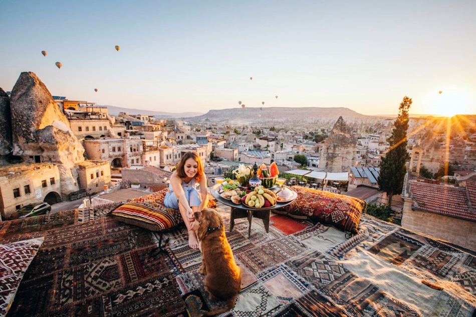 What is Cappadocia famous for